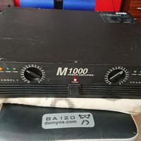 amplificatore finale di potenza inter m1000