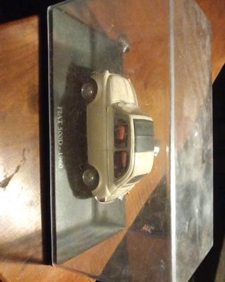 modellino auto fiat 500 d 1960