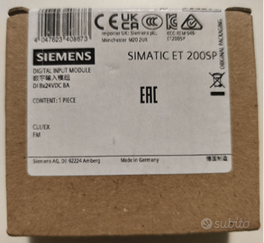 7 Moduli PLC Digital Input Siemens ET200SP