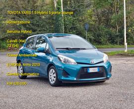 Toyota Yaris 1.5 Hybrid 5 porte Lounge 2013 E5B Au