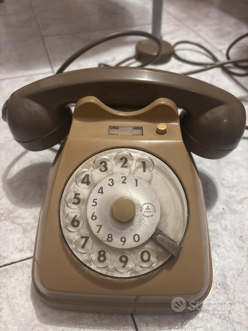 Telefono vintage SIP disco rotella anni 60/70 - Collezionismo In ...