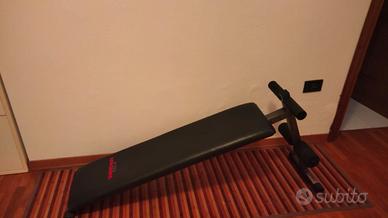 panca per addominali 