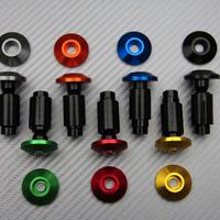 Coppia bilancieri manubrio piatto anodizzato