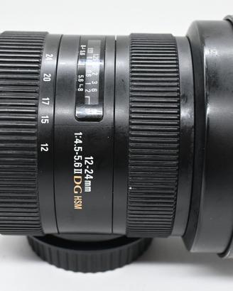 Sigma 12-24mm f/4.5-5.6 II DG HSM x Canon