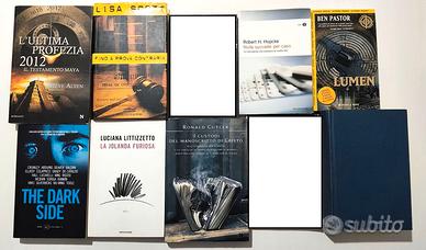 LIbri usati, diversi titoli italiani, vari generi