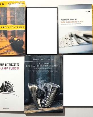 LIbri usati, diversi titoli italiani, vari generi