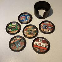 Sottobicchieri vintage in sughero