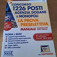 manuale concorso agenzia dogane monopoli presel