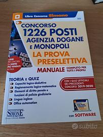 manuale concorso agenzia dogane monopoli presel