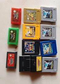 Pokémon Gameboy Nintendo GBA GBC 