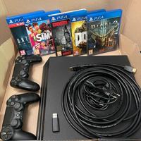 PS4 PRO (1TB) + 5 Giochi