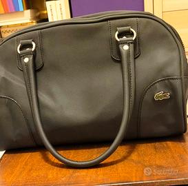 Borsa bowling Lacoste verde