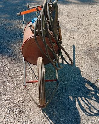 pompa irroratrice a carrello