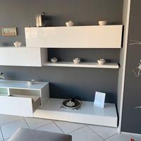 SOGGIORNO LACCATO BIANCO LUCIDO