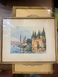 Quadro stampa italiana August Carotto