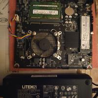 Scheda madre H81 lga 1150 basso profilo