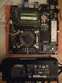 Scheda madre H81 lga 1150 basso profilo