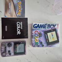GAME BOY COLOR + gioco POKEMON ORO