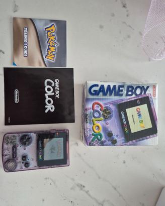 GAME BOY COLOR + gioco POKEMON ORO