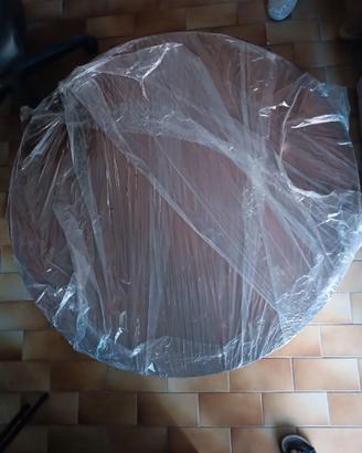Tavolo tondo allungabile con 4 zampe