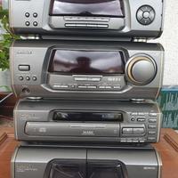 Impianto Hi-Fi Technics EH600 Dolby 5.1 80W 160W