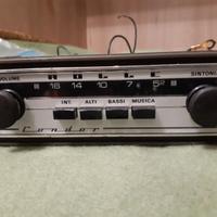 Autoradio d'epoca Condor Rolle AM x auto storiche
