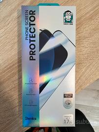 Screen protector vetro temperato iphone 17 pro max