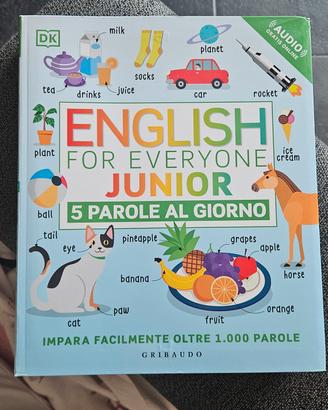 ENGLISH FOR EVERYONE JUNIOR 5 parole al giorno