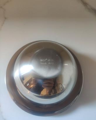 Servizio coppette da gelato in acciaio Inox 18/10