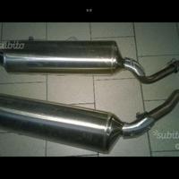 Silenziatori Aprilia pegaso 660 strada trail fact