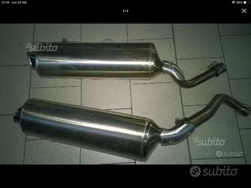 Silenziatori Aprilia pegaso 660 strada trail fact