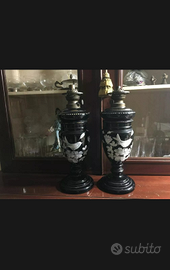 Coppia lumi antichi a petrolio kosmos brenner