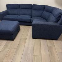 DIVANO FABBRI SALOTTI 1965 con POUF