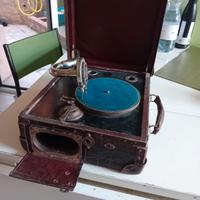 GRAMMOFONO CON VALIGIA