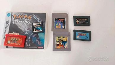 otto giochi nintendo ds gba gb originali – pokemon