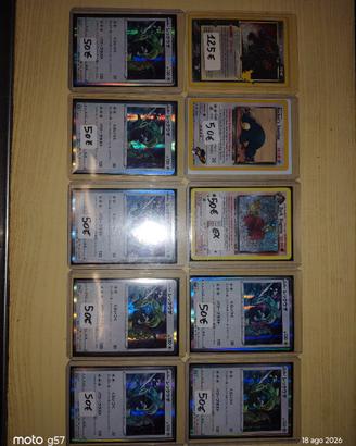 carte Pokemon varie espansioni  non spedisco 