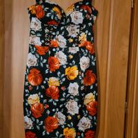 Tubino floreale Guess taglia M