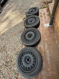 Cerchi 16”  + gomme da neve michelin 205 50 R16