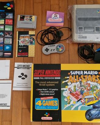 SNES Super Nintendo PAL GIG + 15 giochi