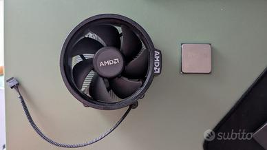 Processore AMD Ryzen 2600 con dissipatore