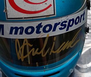 Casco autografato