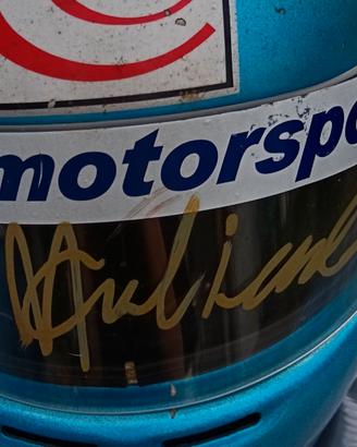 Casco autografato