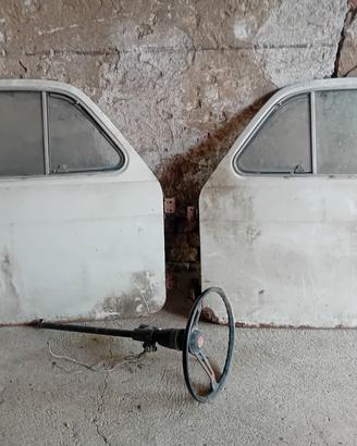 COPPIA PORTIERE FIAT 500 STORICA +VOLANTE RICAMBI