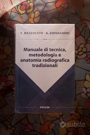 Libro di tecnica e anatomia radiografica Mazzucato