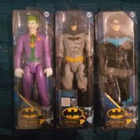 3 action figures Batman DC