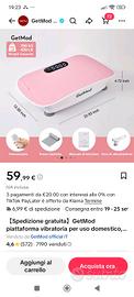 pedana fitness vibrante 