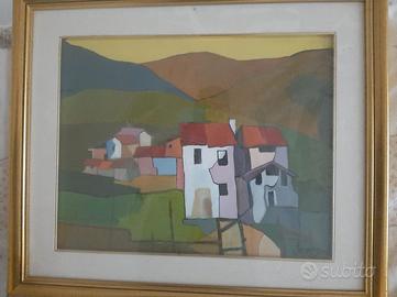 QUADRO DELL'ARTISTA ERMANNO SOMMI   CERTIFICATO