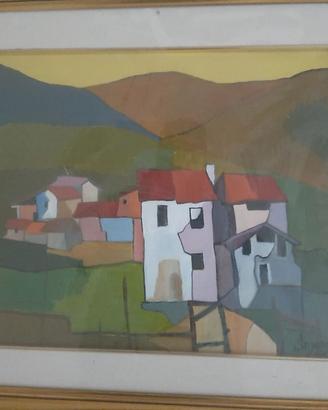 QUADRO DELL'ARTISTA ERMANNO SOMMI   CERTIFICATO