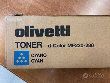 TONER OLIVETTI D-COLOR MF220-280 CIANO