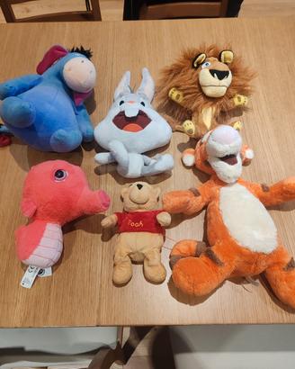 peluche vari 